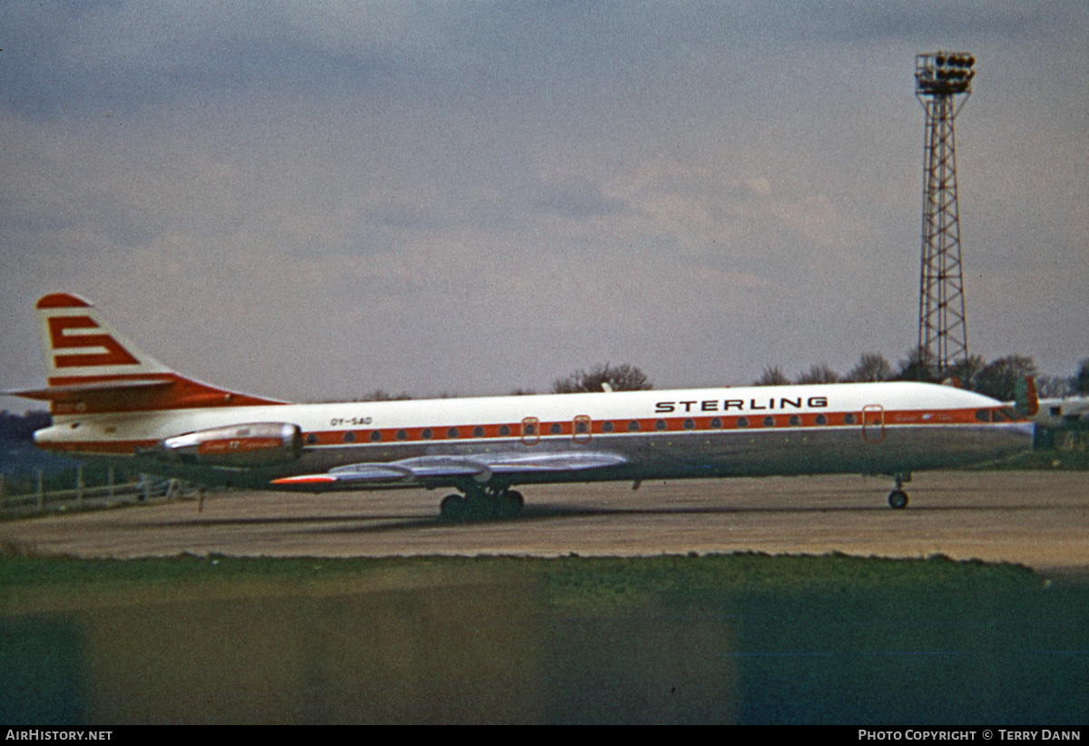 Aircraft Photo of OY-SAD | Aerospatiale SE-210 Caravelle 12 | Sterling Airways | AirHistory.net #541629