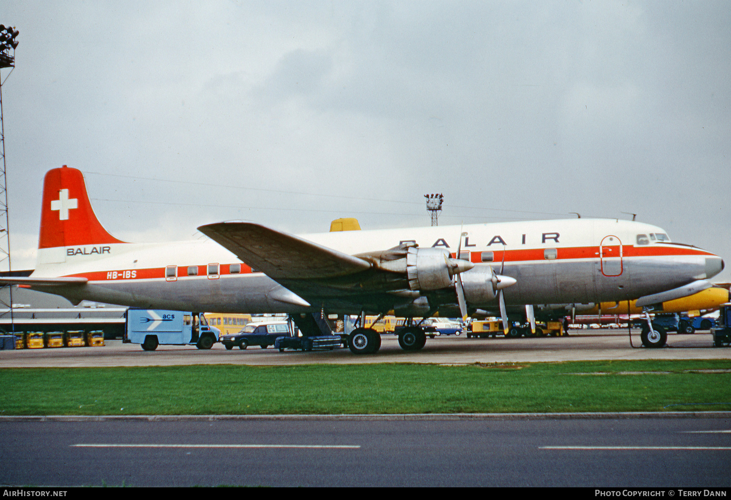 Aircraft Photo of HB-IBS | Douglas DC-6C | Balair | AirHistory.net #541632