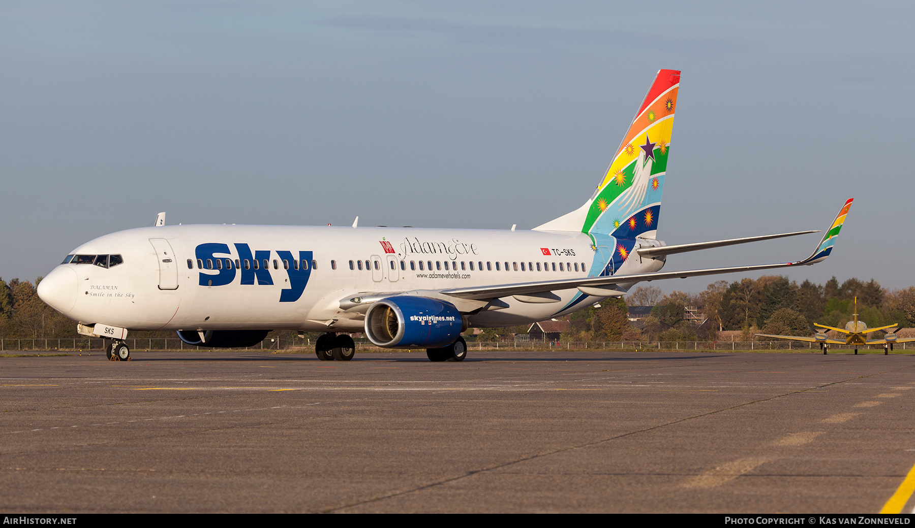 Aircraft Photo of TC-SKS | Boeing 737-83N | Sky Airlines | AirHistory.net #541635