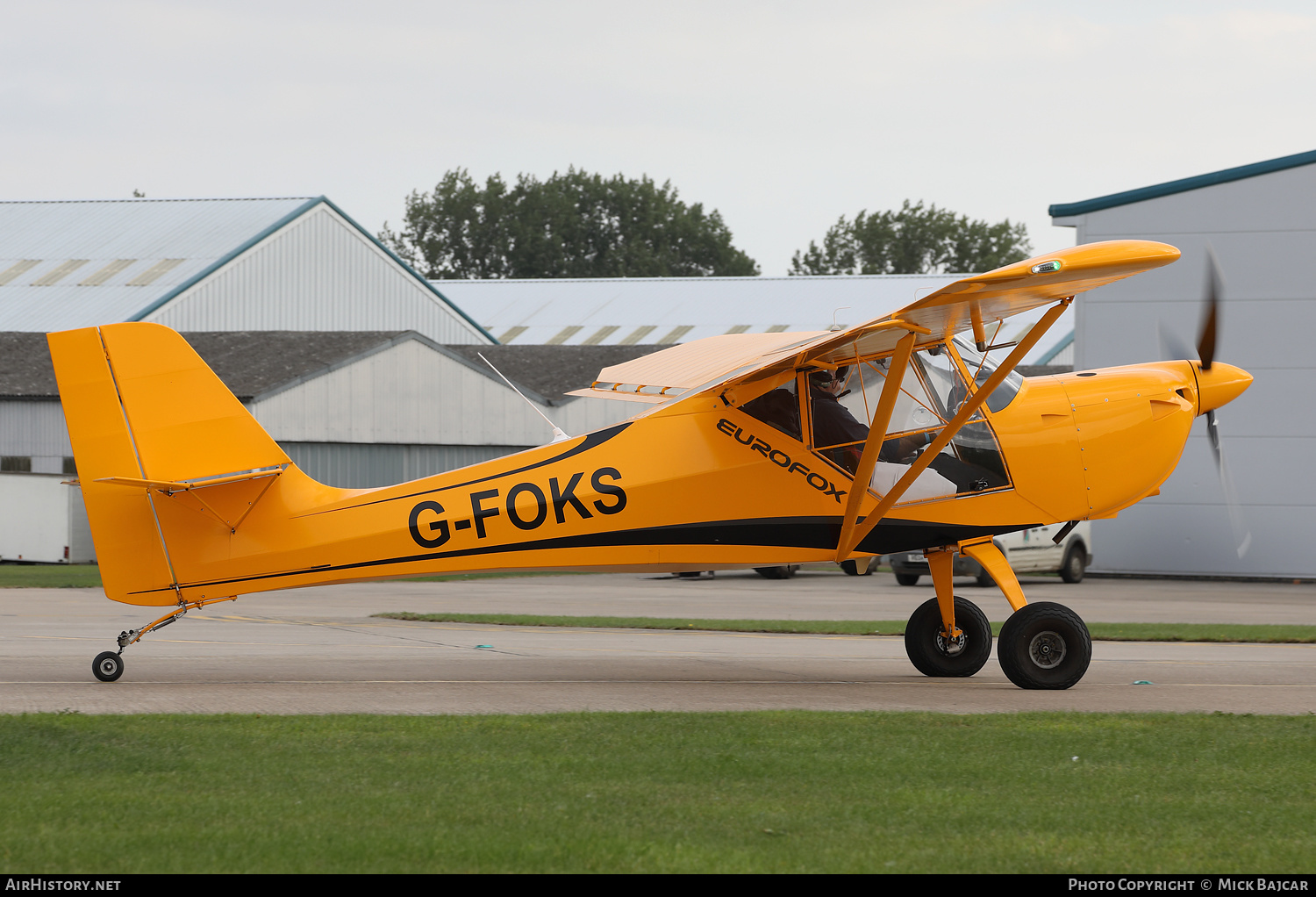 Aircraft Photo of G-FOKS | Aeropro Eurofox 912(S) | AirHistory.net #541641