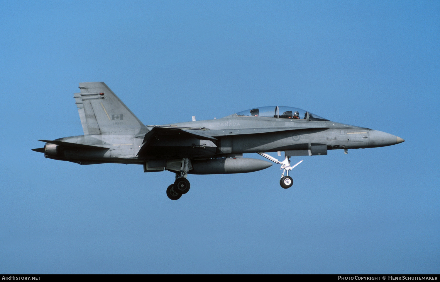 Aircraft Photo of 188923 | McDonnell Douglas CF-188B Hornet | Canada - Air Force | AirHistory.net #541647