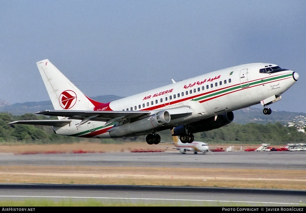 Aircraft Photo of 7T-VEF | Boeing 737-2D6/Adv | Air Algérie | AirHistory.net #541673