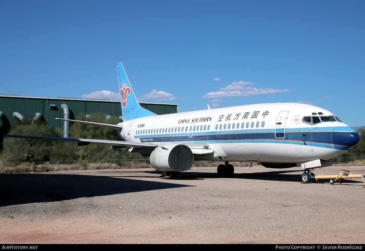 Aircraft Photo of N759BA | Boeing 737-3Q8 | China Southern Airlines | AirHistory.net #541678