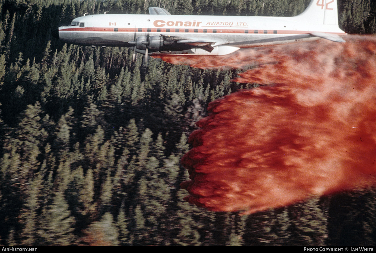 Aircraft Photo of CF-PWF | Douglas DC-6B/AT | Conair Aviation | AirHistory.net #541679