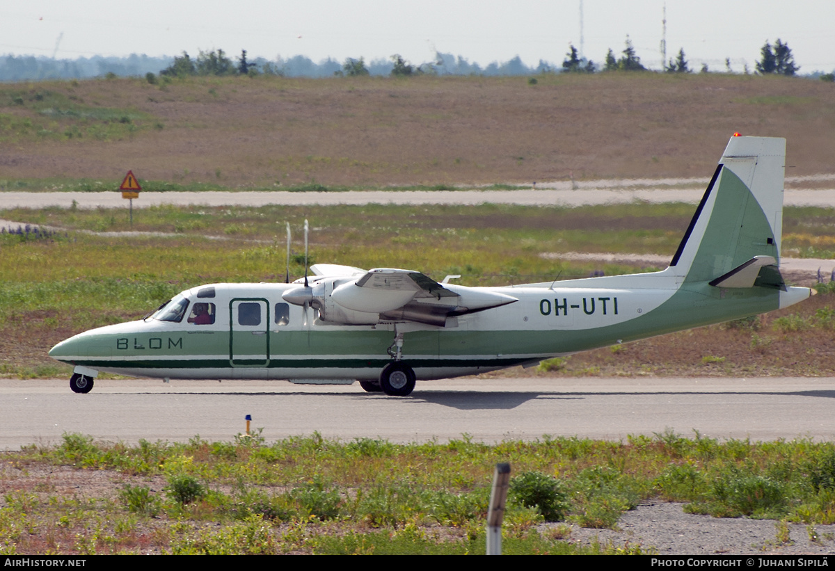 Aircraft Photo of OH-UTI | Rockwell 690A Turbo Commander | Blom Kartta | AirHistory.net #541706