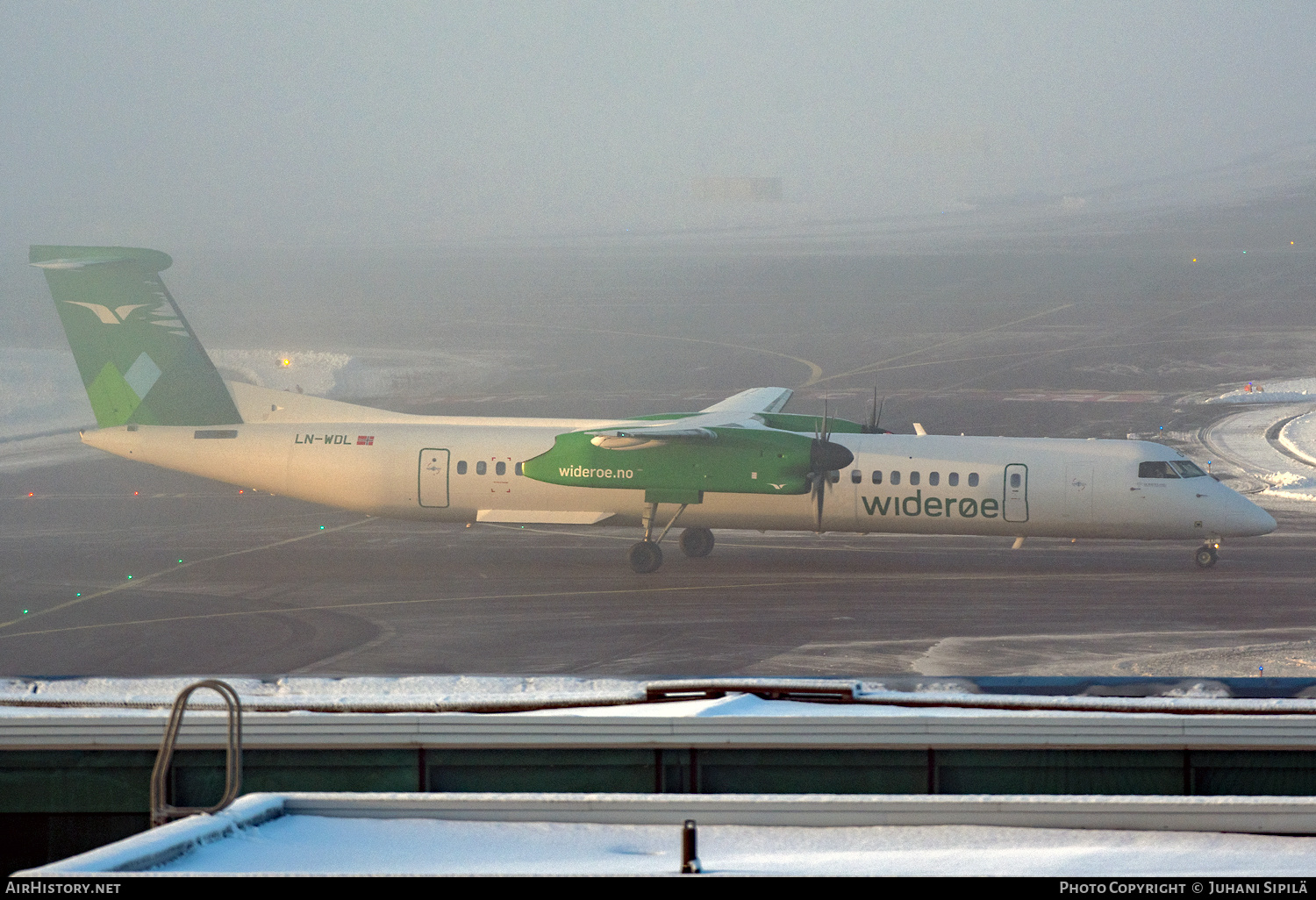 Aircraft Photo of LN-WDL | Bombardier DHC-8-402 Dash 8 | Widerøe | AirHistory.net #541708