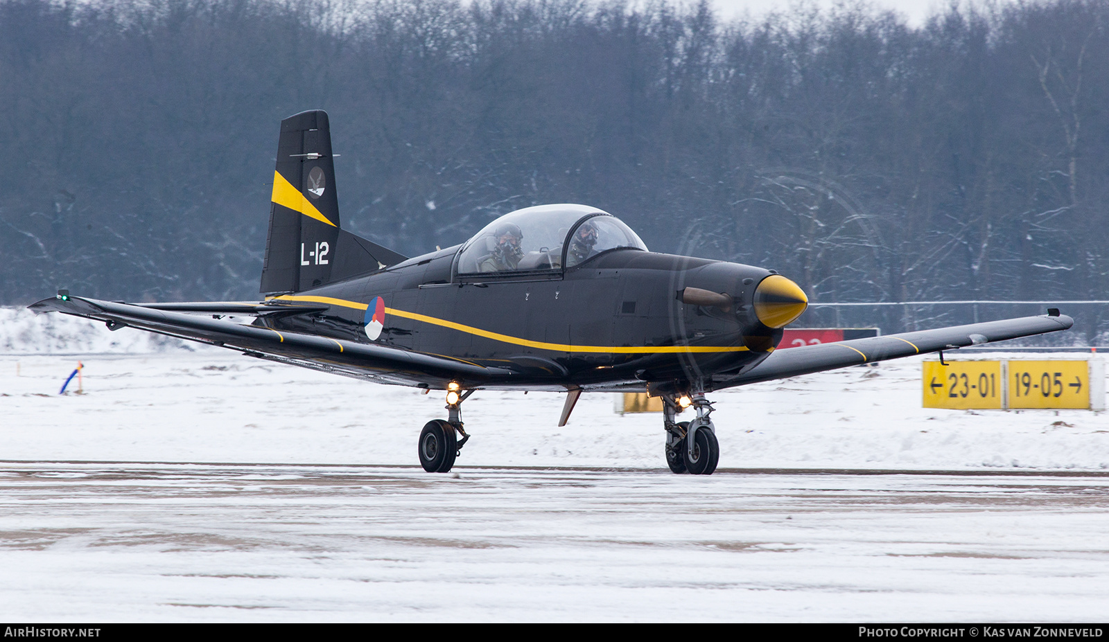 Aircraft Photo of L-12 | Pilatus PC-7 | Netherlands - Air Force | AirHistory.net #541723