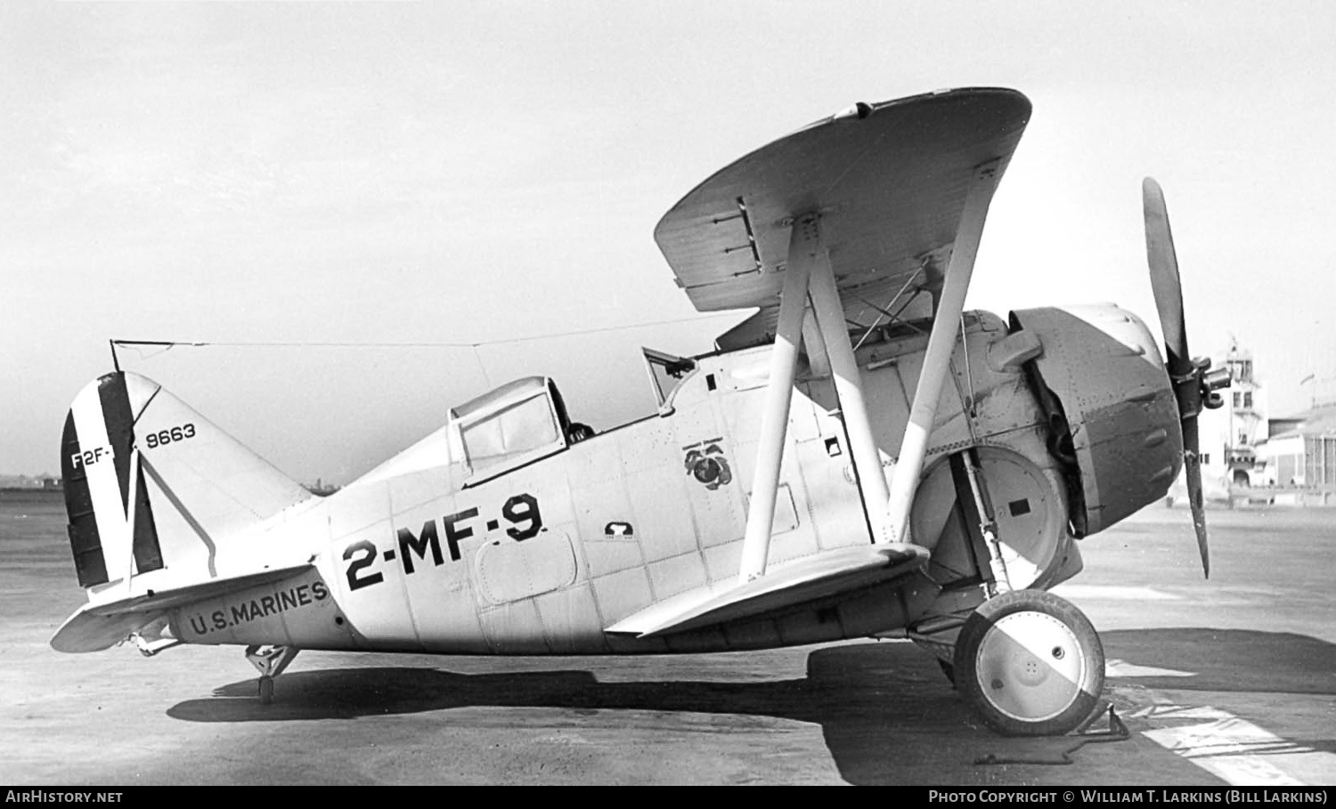 Aircraft Photo of 9663 | Grumman F2F-1 | USA - Marines | AirHistory.net #541724