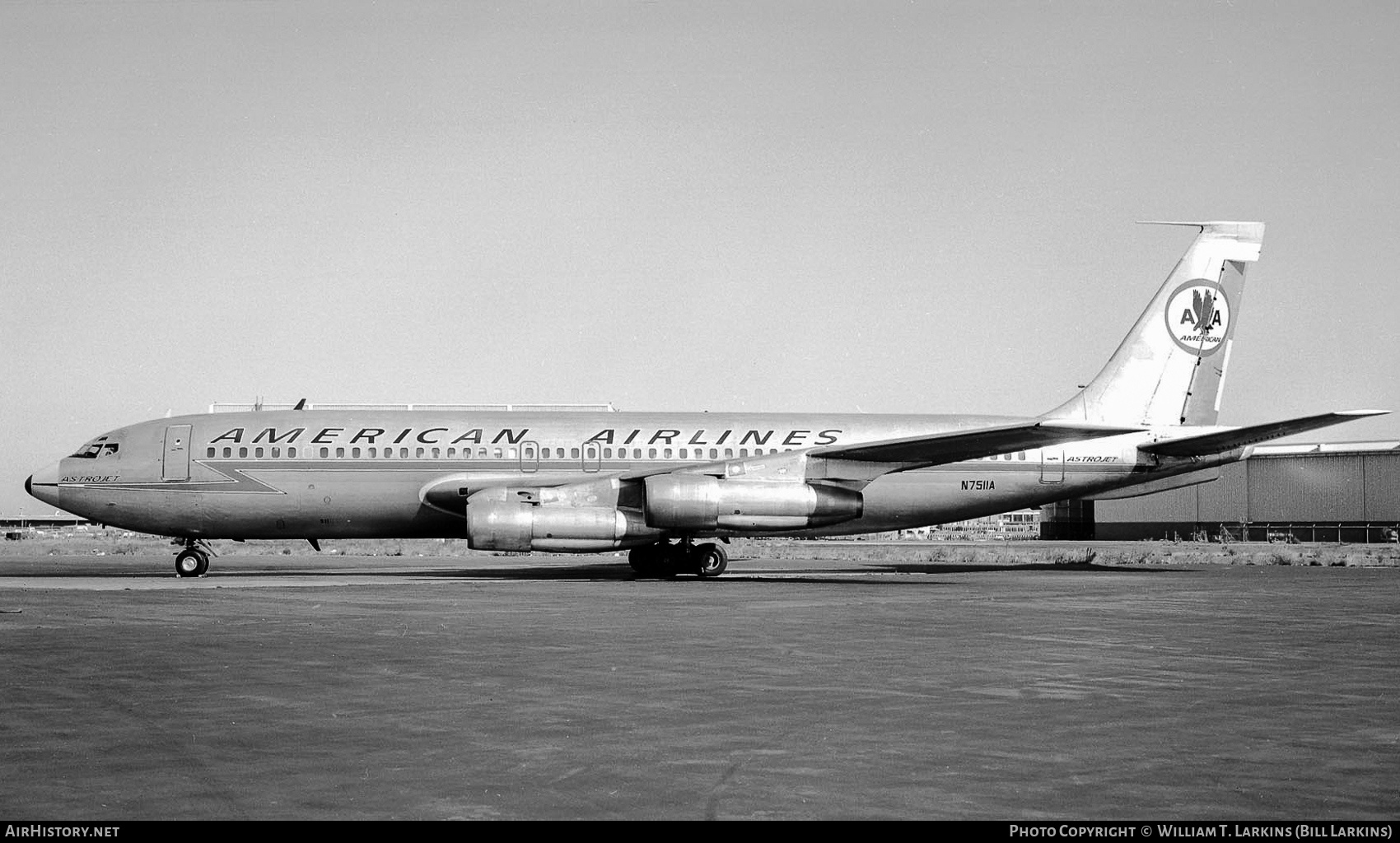 Aircraft Photo of N7511A | Boeing 707-123(B) | American Airlines | AirHistory.net #541733