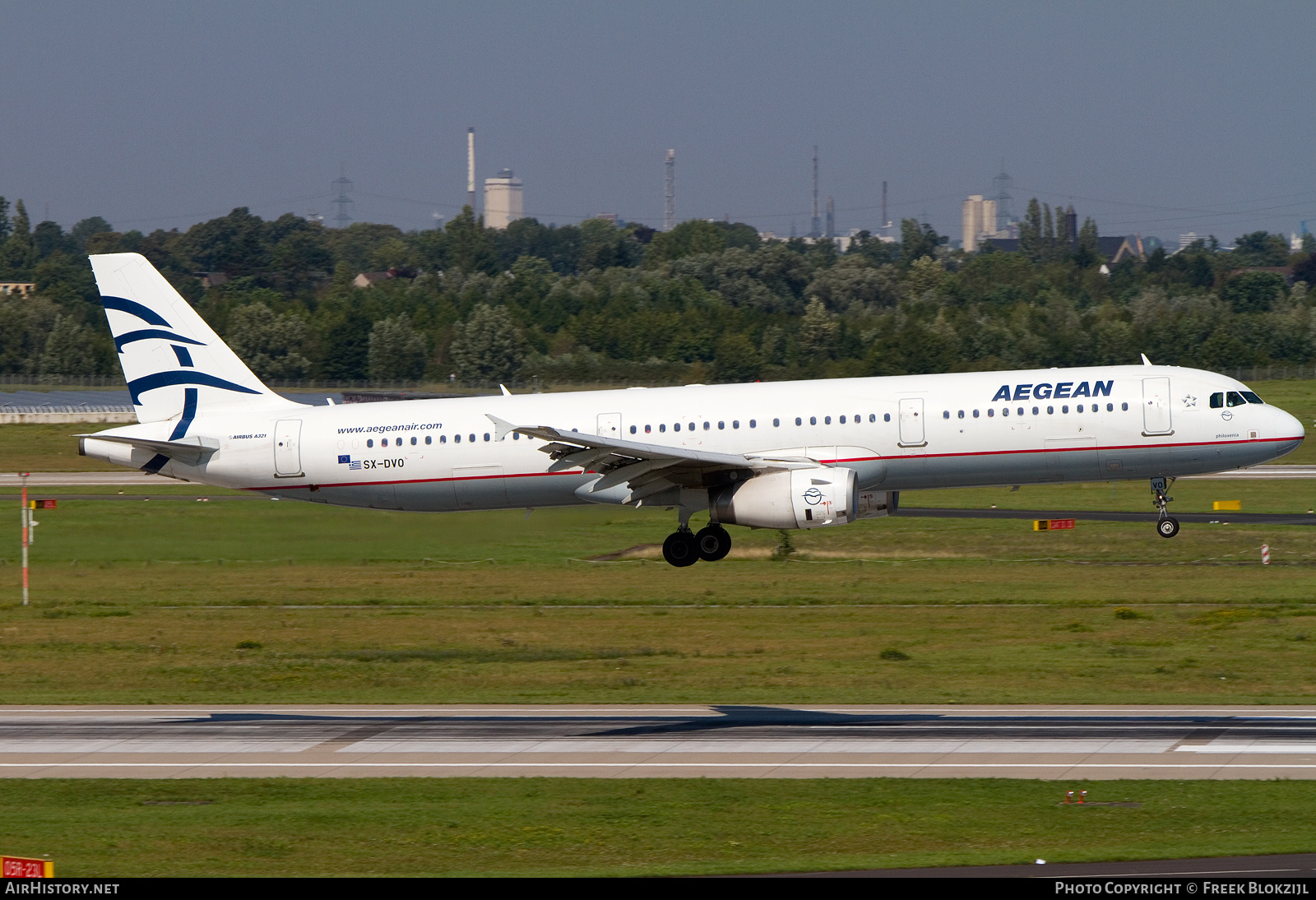 Aircraft Photo of SX-DVO | Airbus A321-232 | Aegean Airlines | AirHistory.net #541739