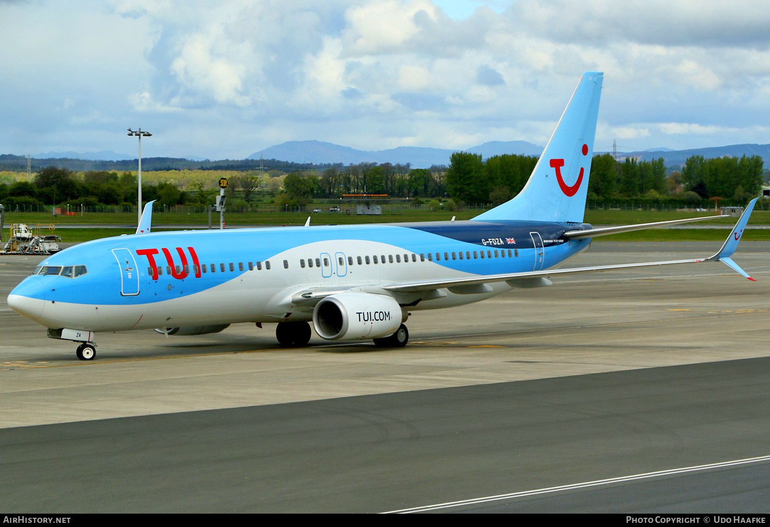 Aircraft Photo of G-FDZA | Boeing 737-8K5 | TUI | AirHistory.net #541750