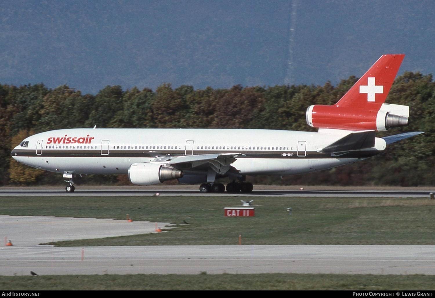Aircraft Photo of HB-IHP | McDonnell Douglas DC-10-30 | Swissair | AirHistory.net #541773