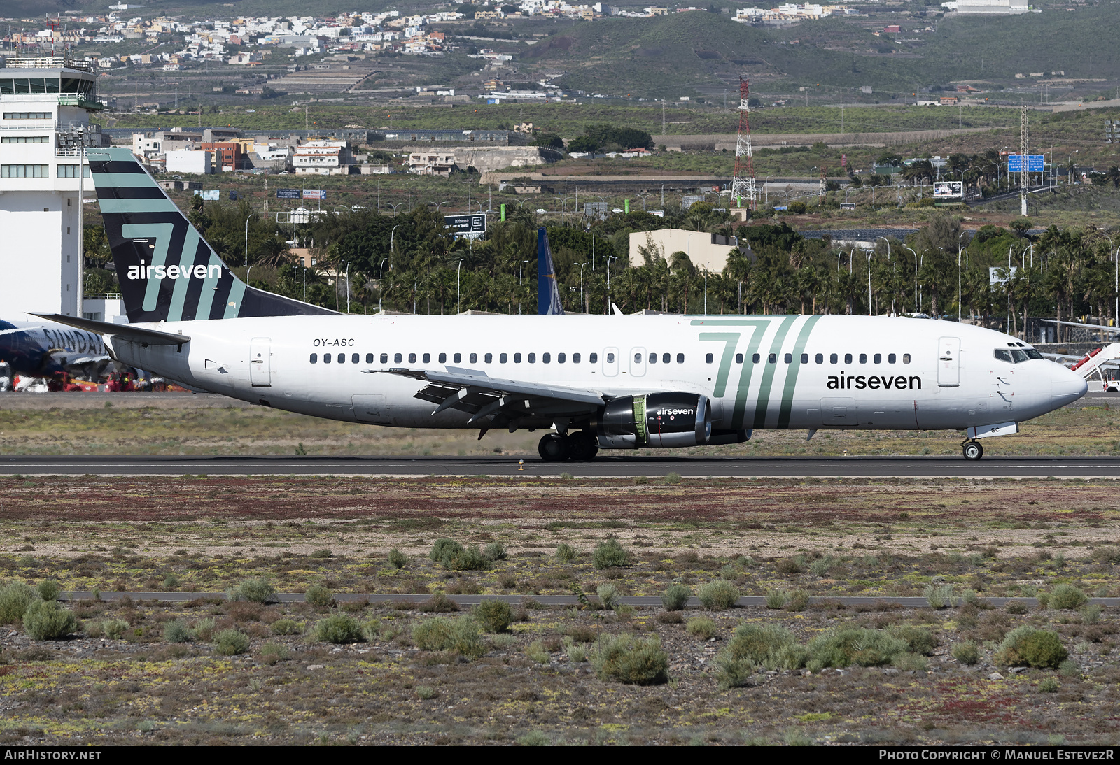 Aircraft Photo of OY-ASC | Boeing 737-4K5 | Airseven | AirHistory.net #541787