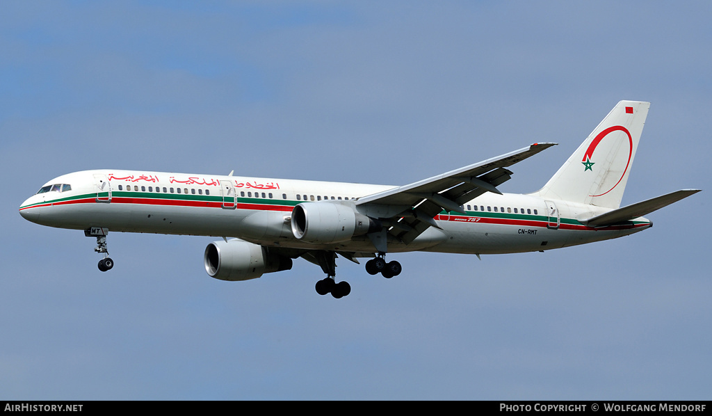 Aircraft Photo of CN-RMT | Boeing 757-2B6 | Royal Air Maroc - RAM | AirHistory.net #541793