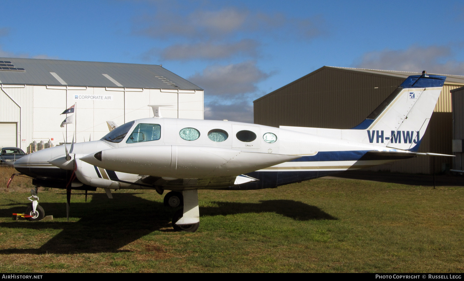 Aircraft Photo of VH-MWJ | Cessna 411A | AirHistory.net #541799