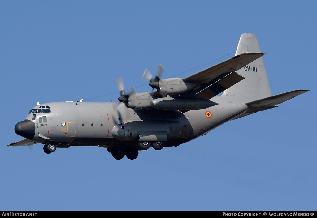 Aircraft Photo of CH-01 | Lockheed C-130H Hercules | Belgium - Air Force | AirHistory.net #541828