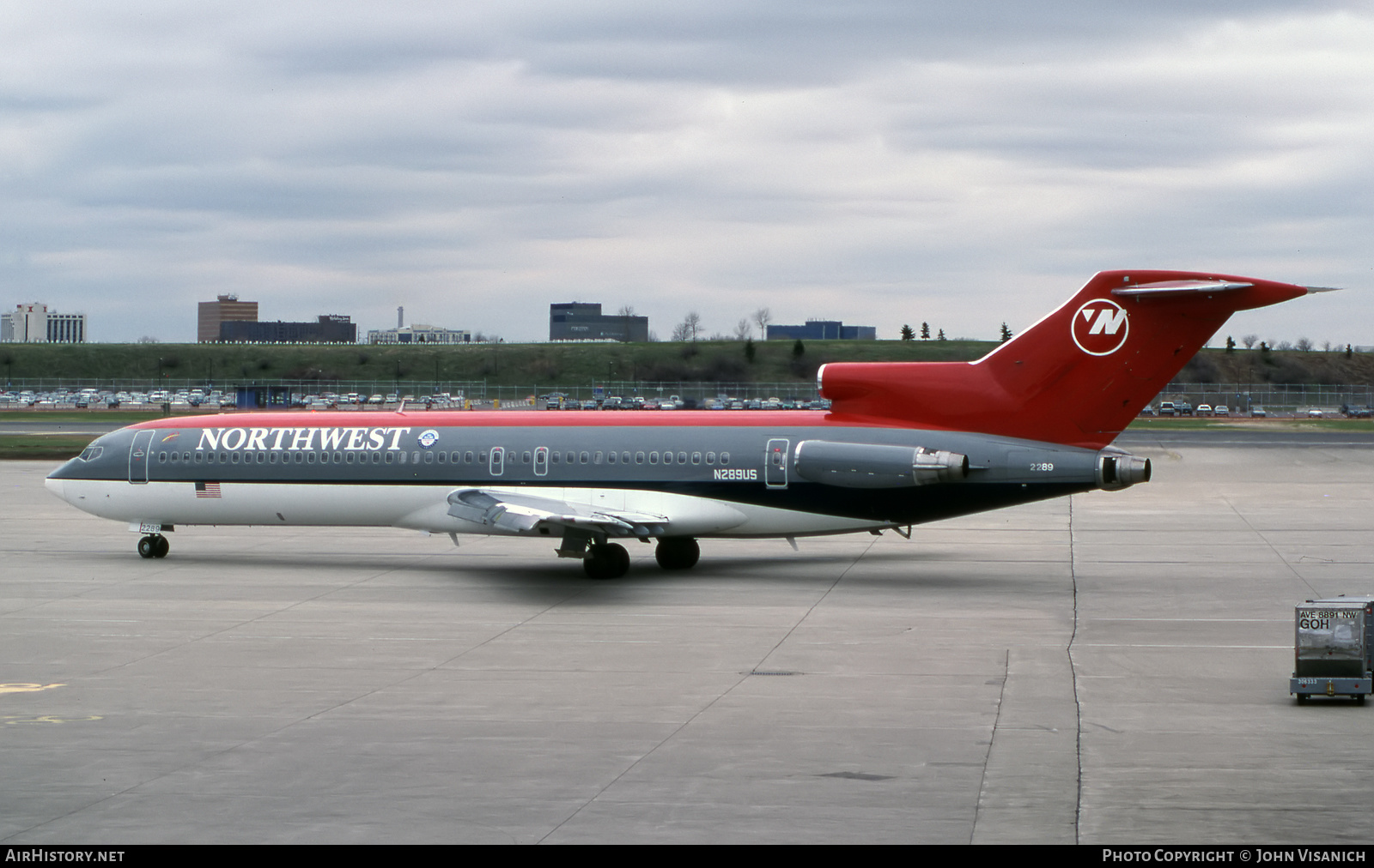 Aircraft Photo of N289US | Boeing 727-251/Adv | Northwest Airlines | AirHistory.net #541835