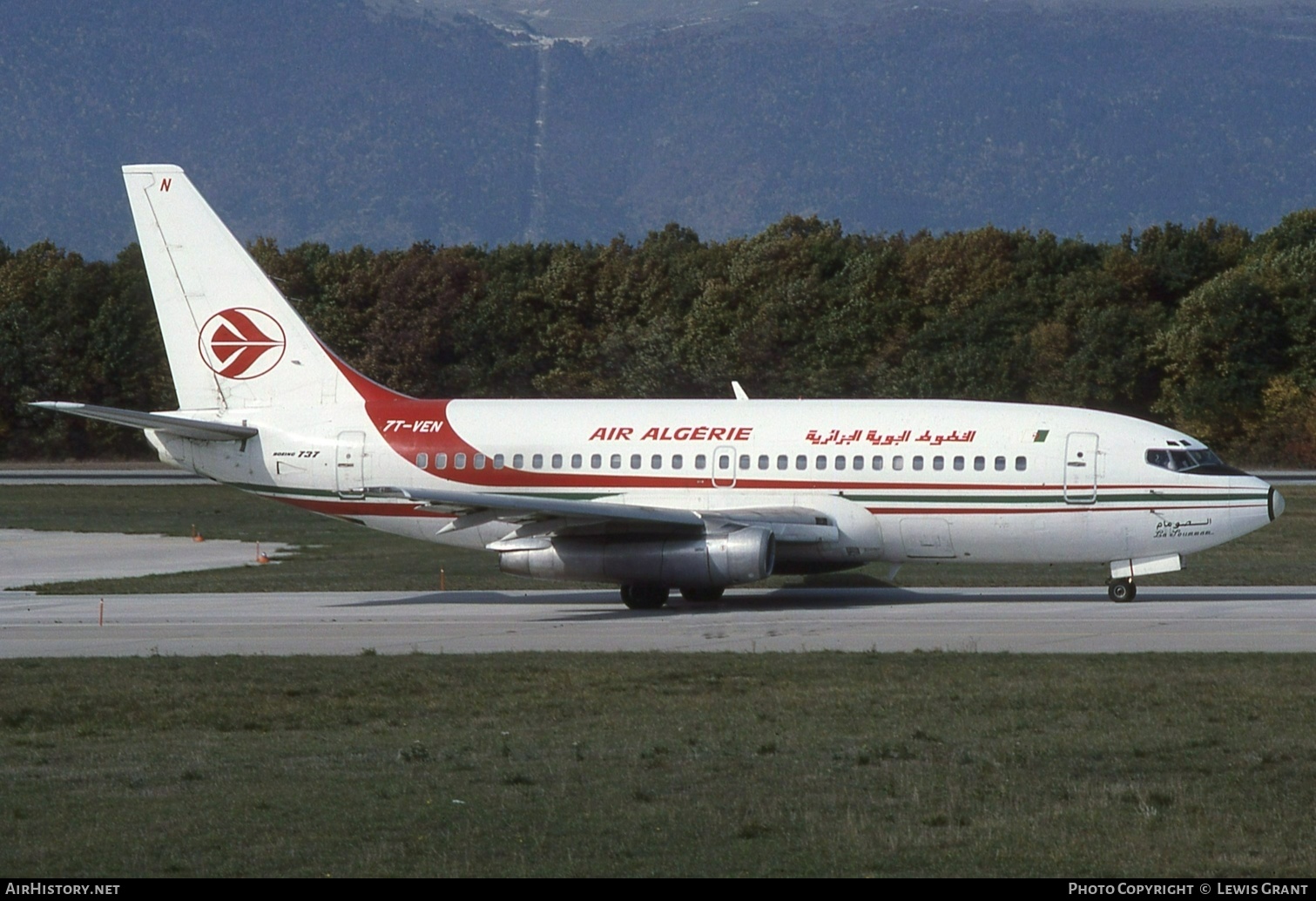 Aircraft Photo of 7T-VEN | Boeing 737-2D6/Adv | Air Algérie | AirHistory.net #541841