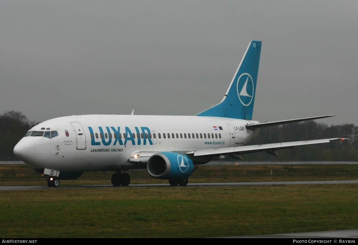 Aircraft Photo of LX-LGO | Boeing 737-5C9 | Luxair | AirHistory.net #541853