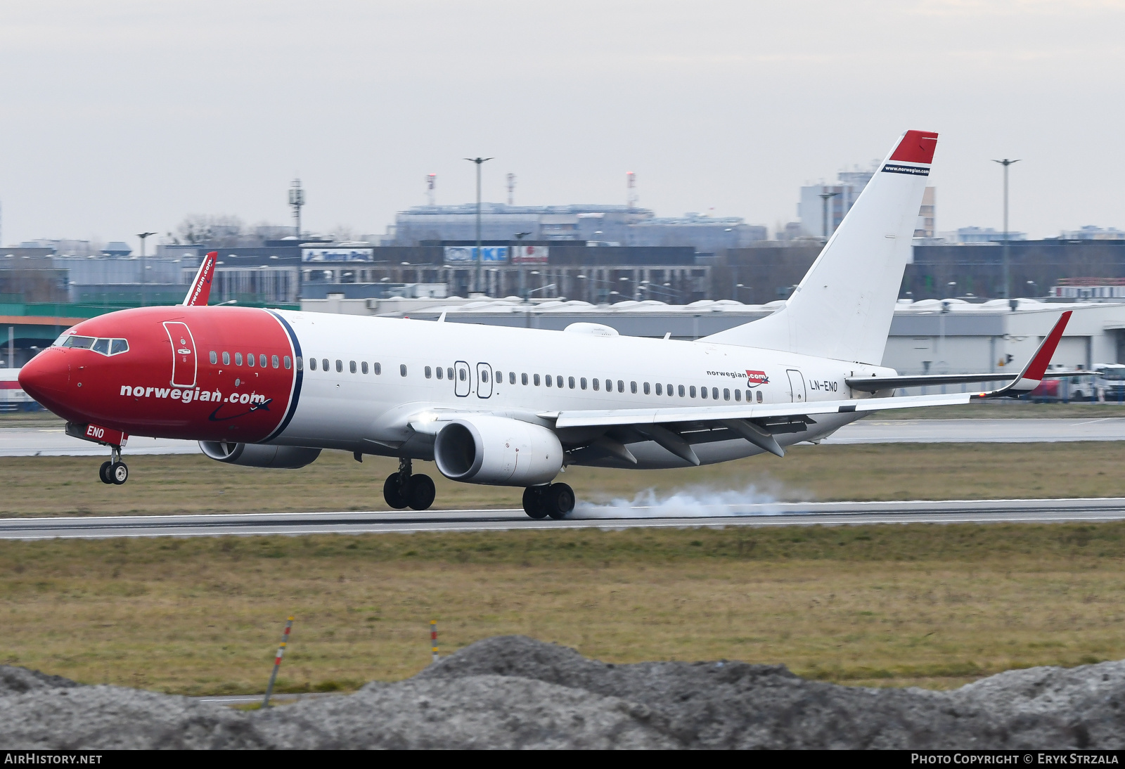 Aircraft Photo of LN-ENO | Boeing 737-800 | Norwegian | AirHistory.net #541865