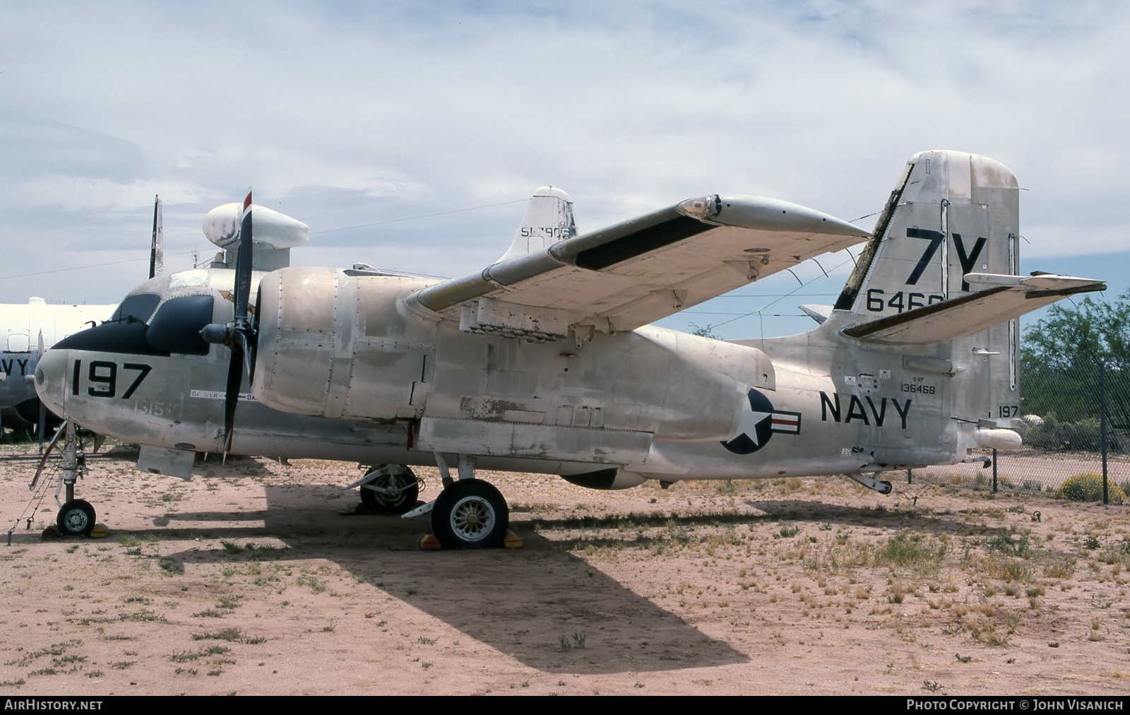 Aircraft Photo of 136468 / 6468 | Grumman S-2F Tracker | USA - Navy | AirHistory.net #541866