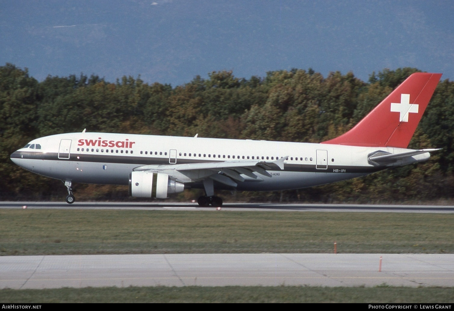 Aircraft Photo of HB-IPI | Airbus A310-322 | Swissair | AirHistory.net #541875