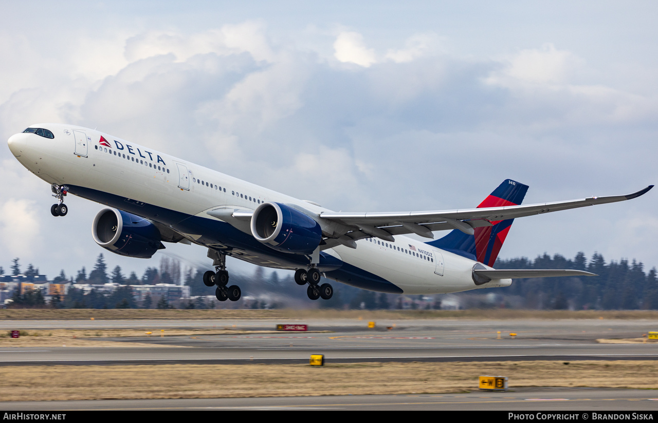 Aircraft Photo of N410DZ | Airbus A330-941N | Delta Air Lines | AirHistory.net #541893