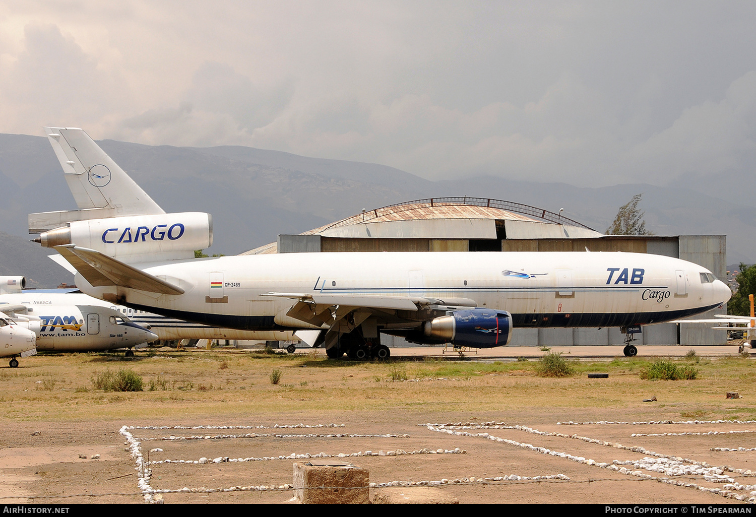 Aircraft Photo of CP-2489 | McDonnell Douglas DC-10-10(F) | TAB Cargo - Transportes Aereos Bolivianos | AirHistory.net #541906