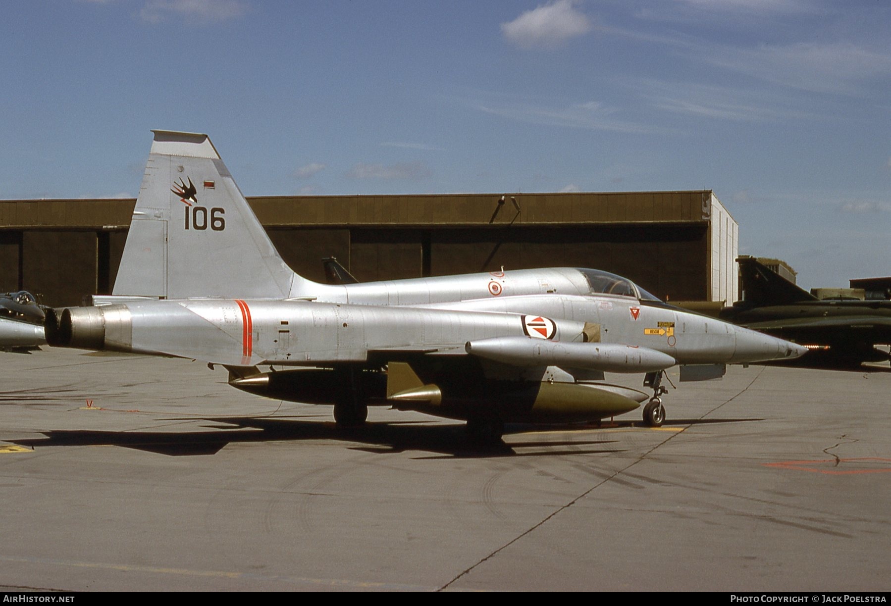 Aircraft Photo of 106 | Northrop RF-5A(G) Freedom Fighter | Norway - Air Force | AirHistory.net #541910