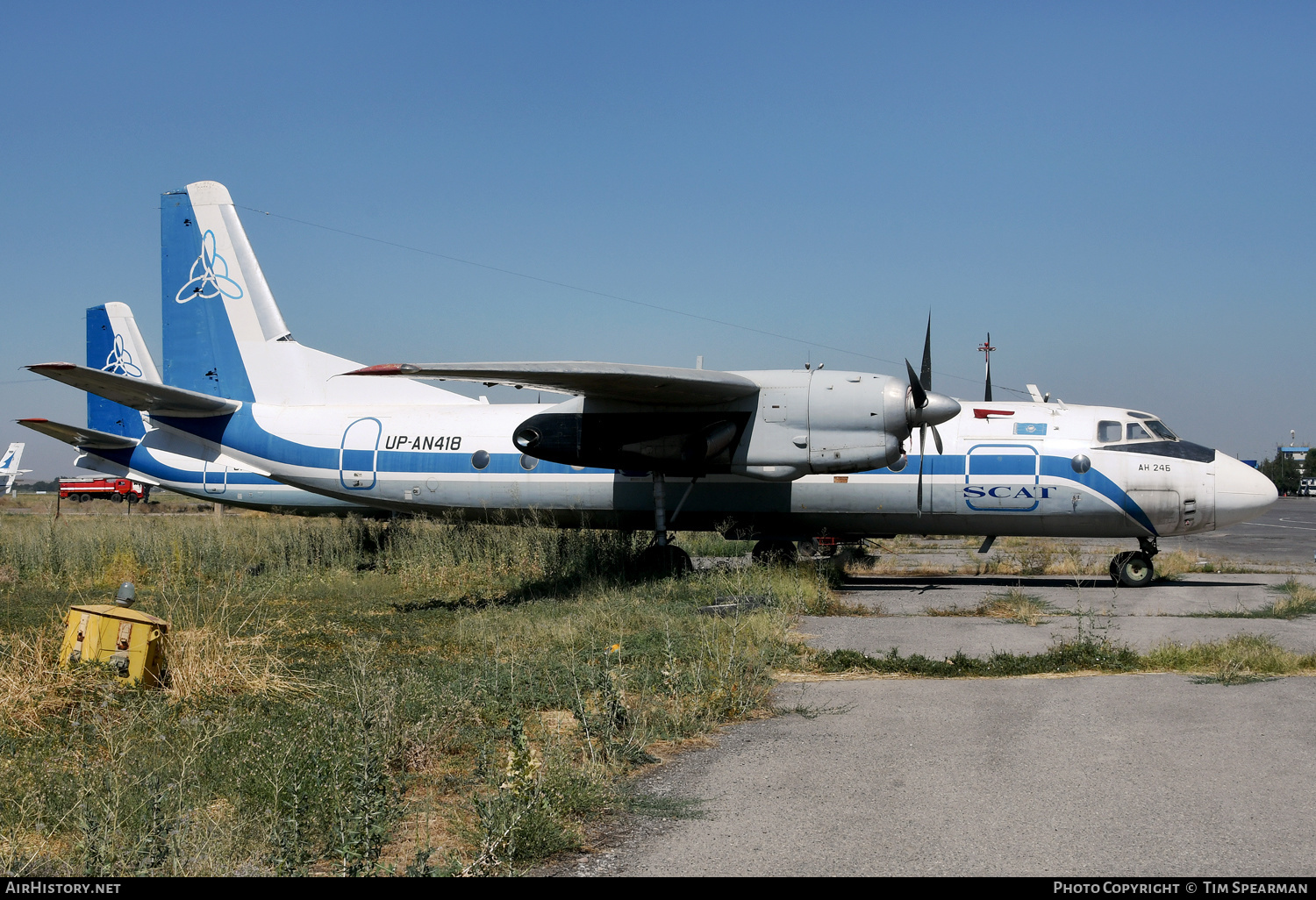 Aircraft Photo of UP-AN418 | Antonov An-24B | SCAT Airlines | AirHistory.net #541917
