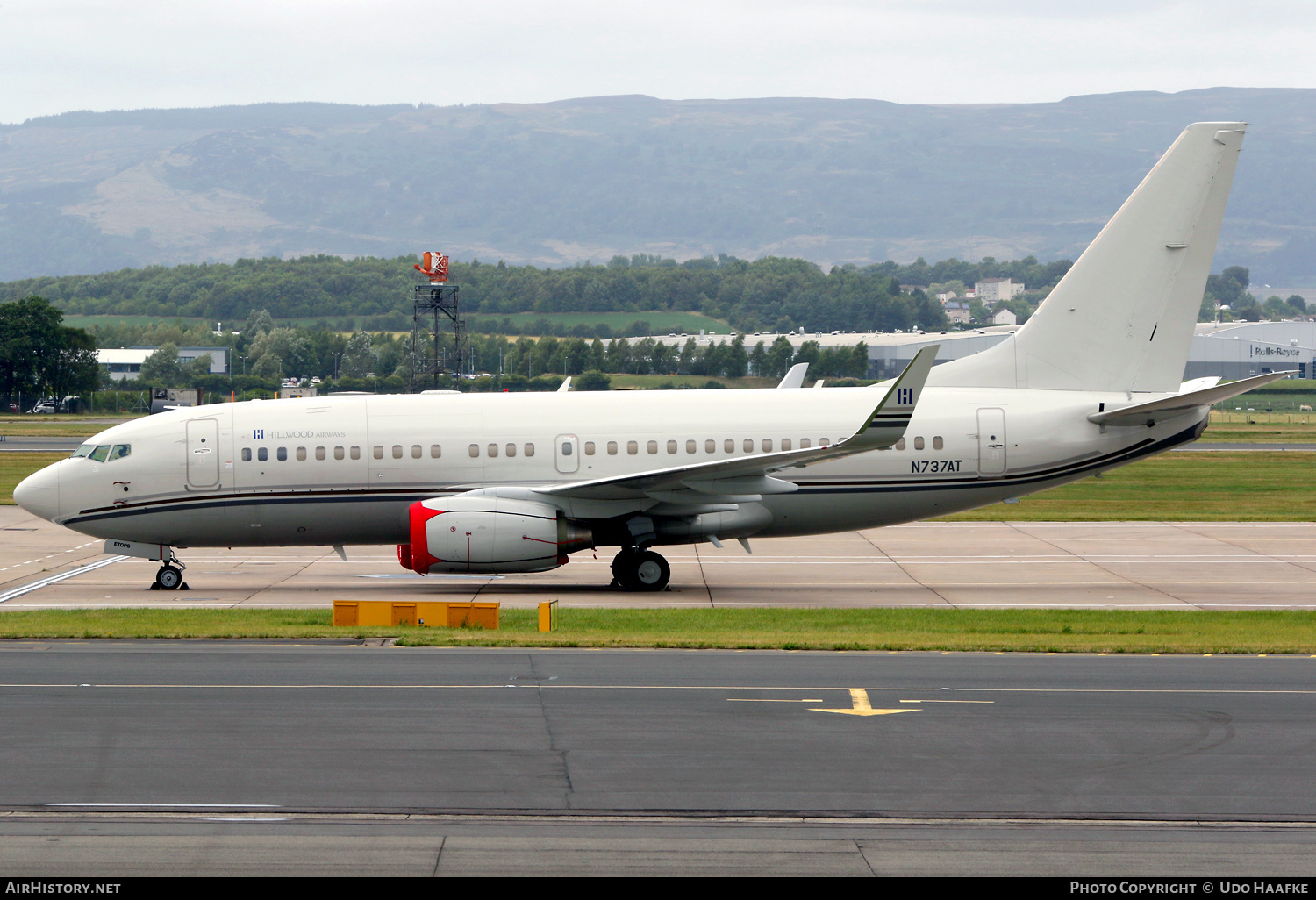Aircraft Photo of N737AT | Boeing 737-7HJ BBJ | Hillwood Airways | AirHistory.net #541962