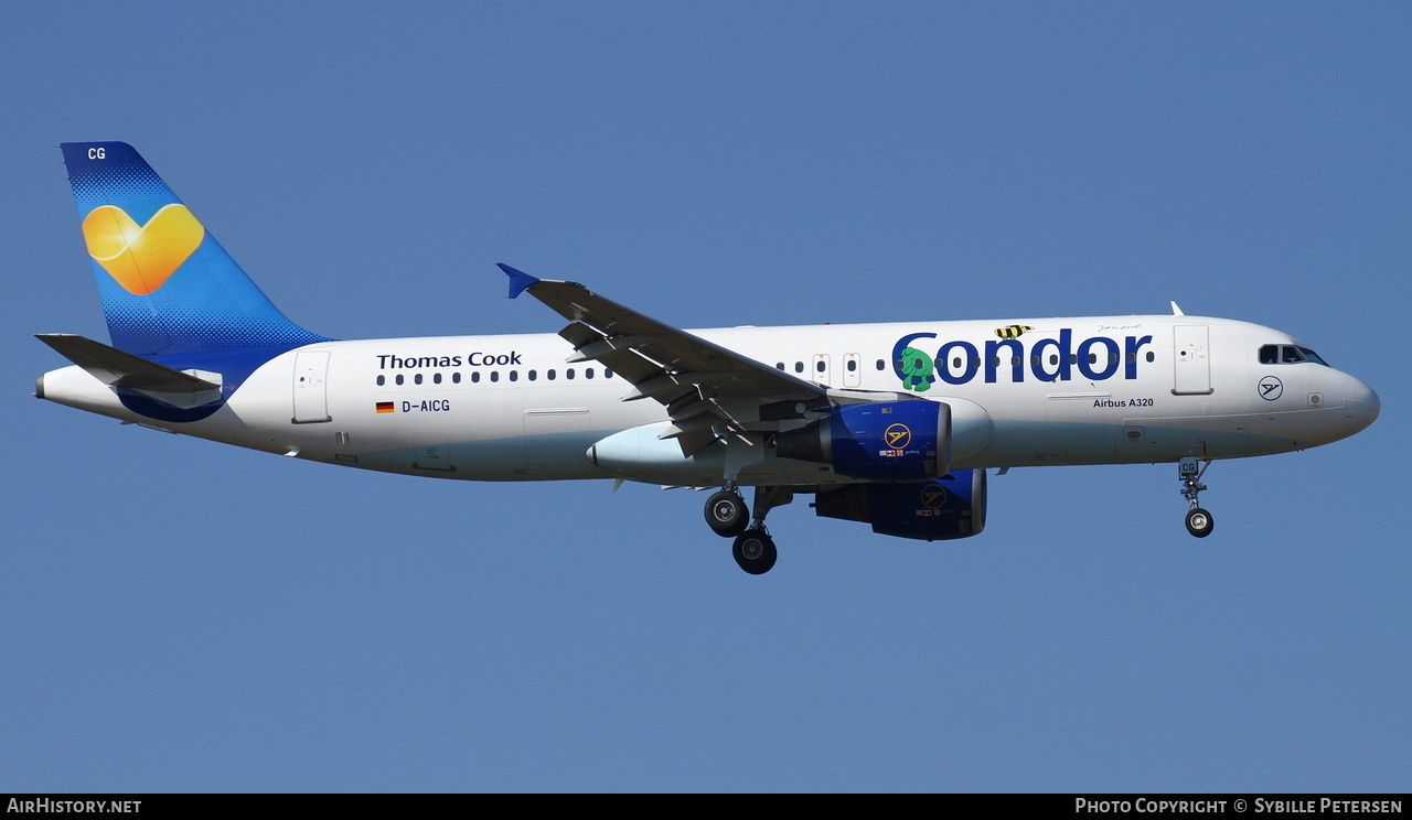 Aircraft Photo of D-AICG | Airbus A320-212 | Condor Flugdienst | AirHistory.net #541968