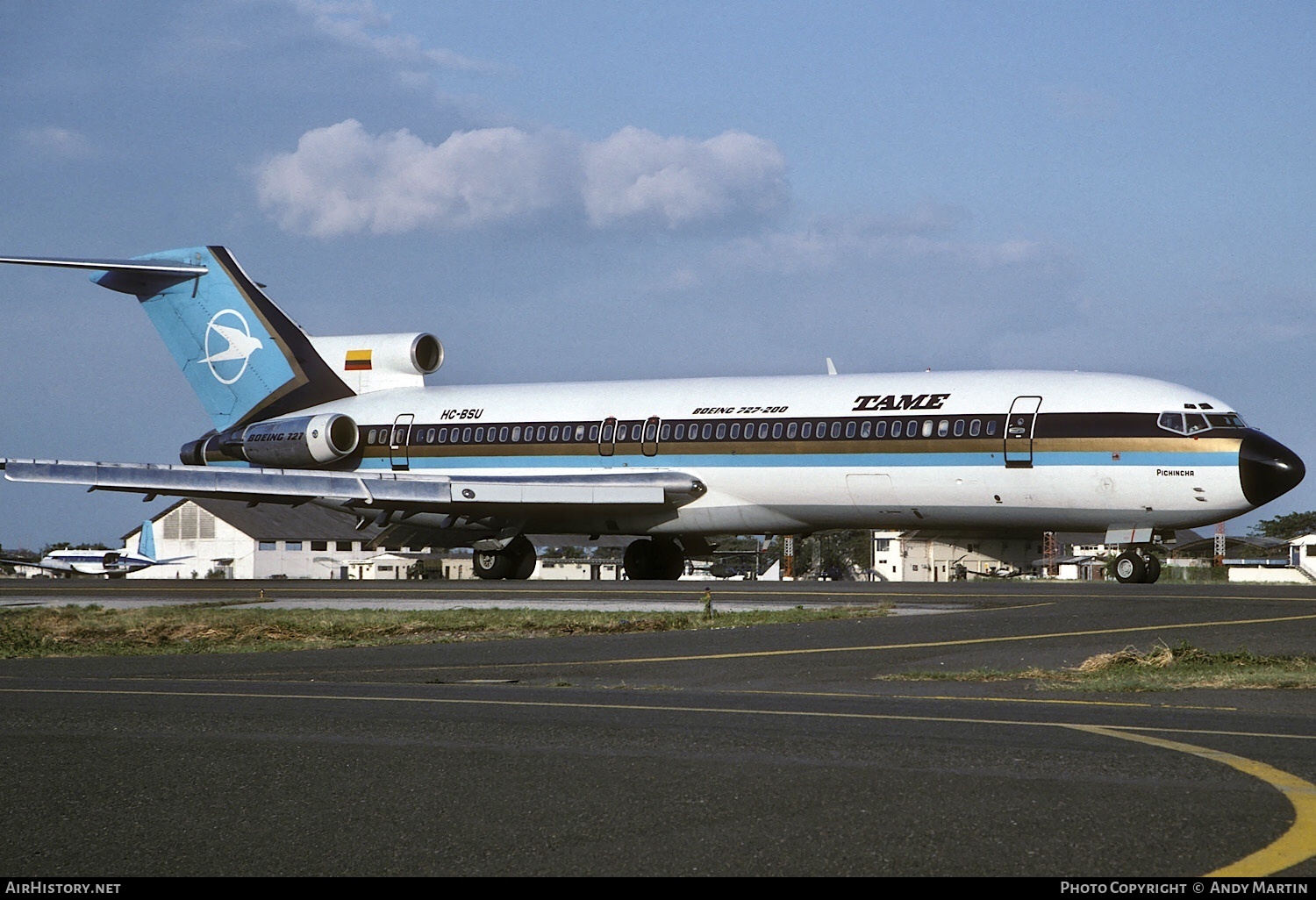 Aircraft Photo of HC-BSU | Boeing 727-230/Adv | TAME - Transportes Aéreos Militares Ecuatorianos | AirHistory.net #542006