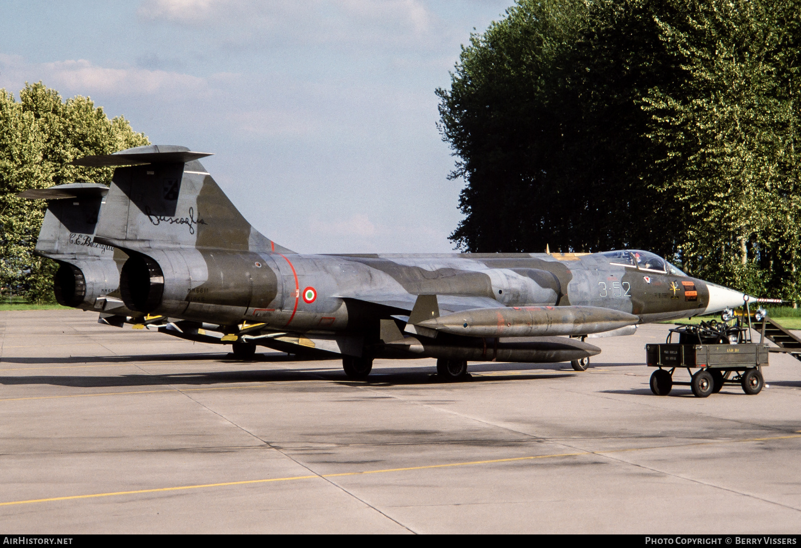 Aircraft Photo of MM6611 | Lockheed F-104G Starfighter | Italy - Air Force | AirHistory.net #542009