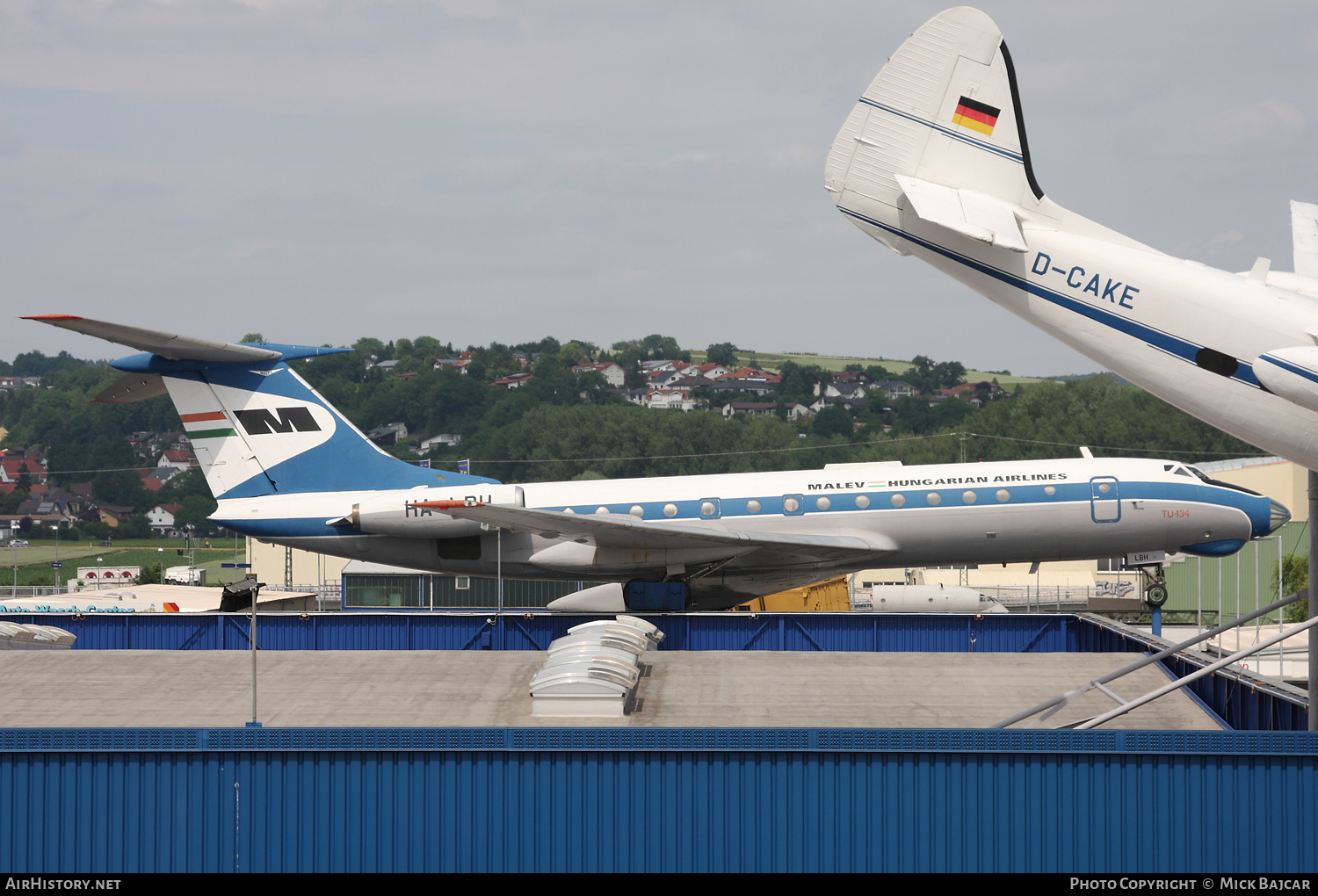 Aircraft Photo of HA-LBH | Tupolev Tu-134K | Malév - Hungarian Airlines | AirHistory.net #542023