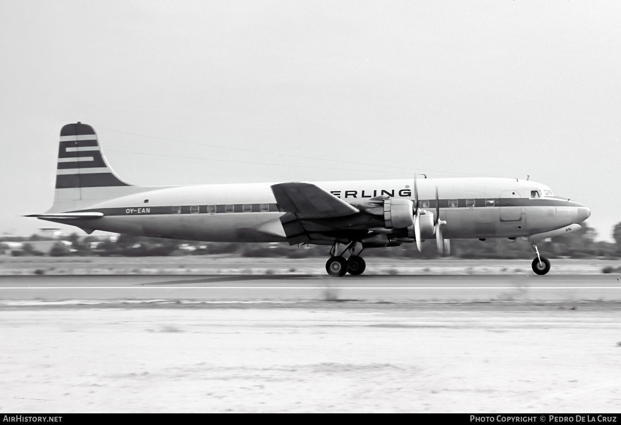 Aircraft Photo of OY-EAN | Douglas DC-6B | Sterling Airways | AirHistory.net #542031