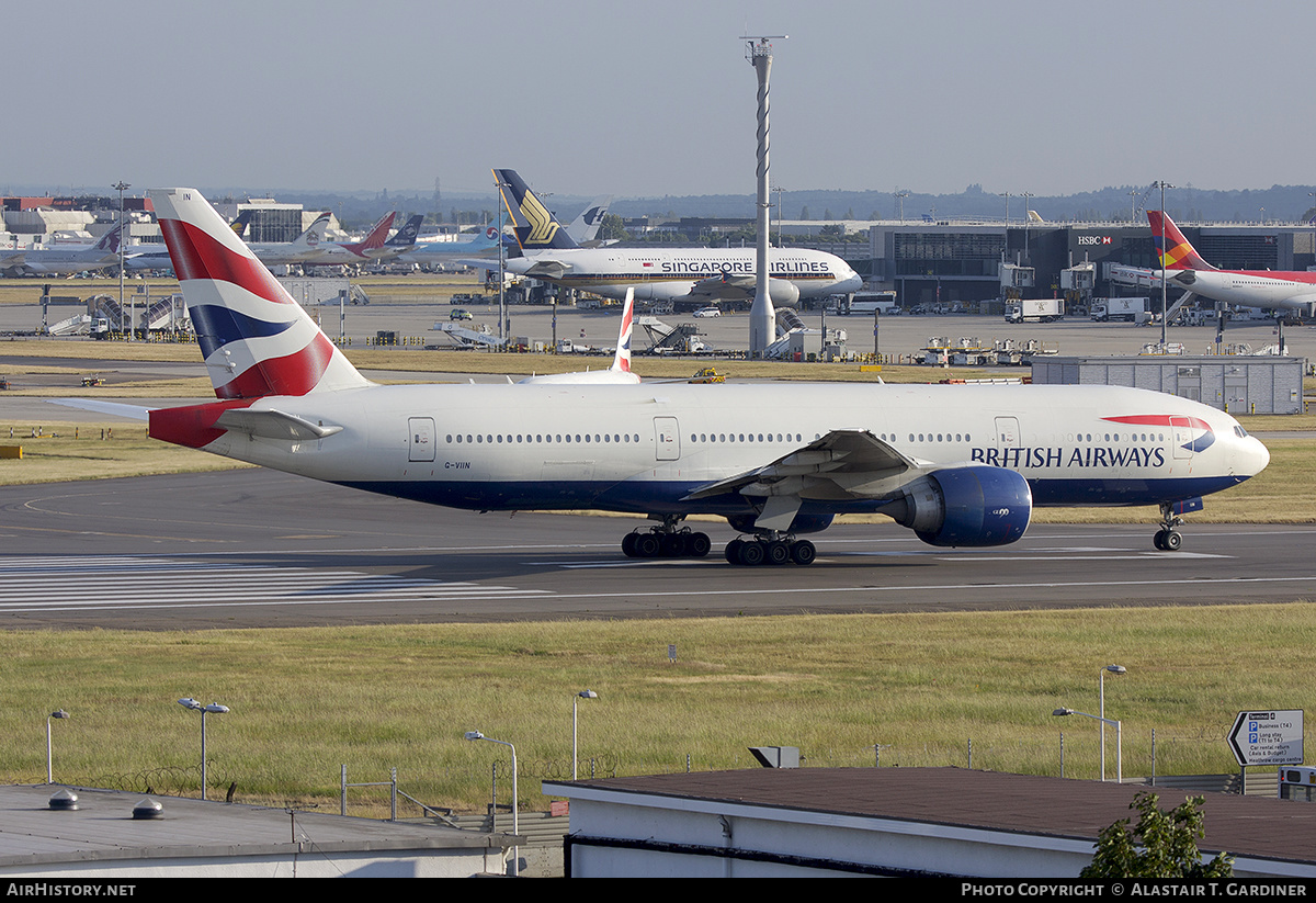 Aircraft Photo of G-VIIN | Boeing 777-236/ER | British Airways | AirHistory.net #542040