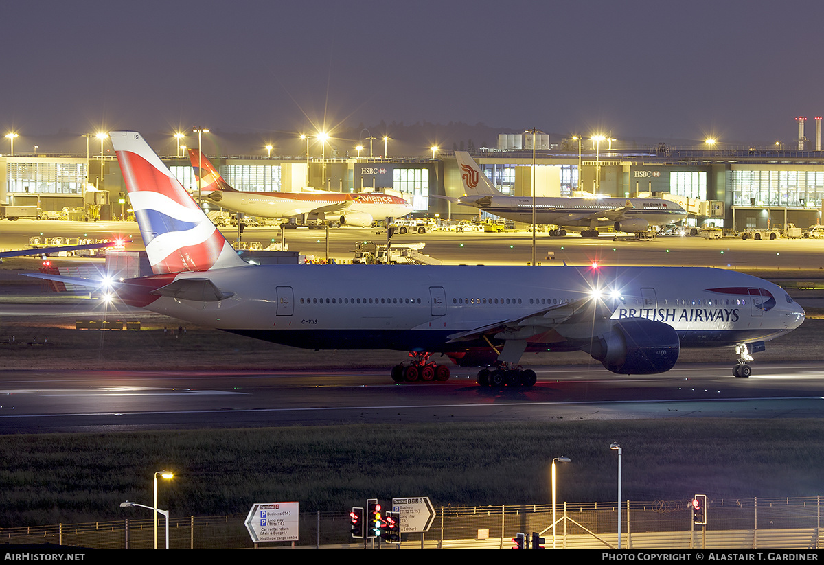 Aircraft Photo of G-VIIS | Boeing 777-236/ER | British Airways | AirHistory.net #542045