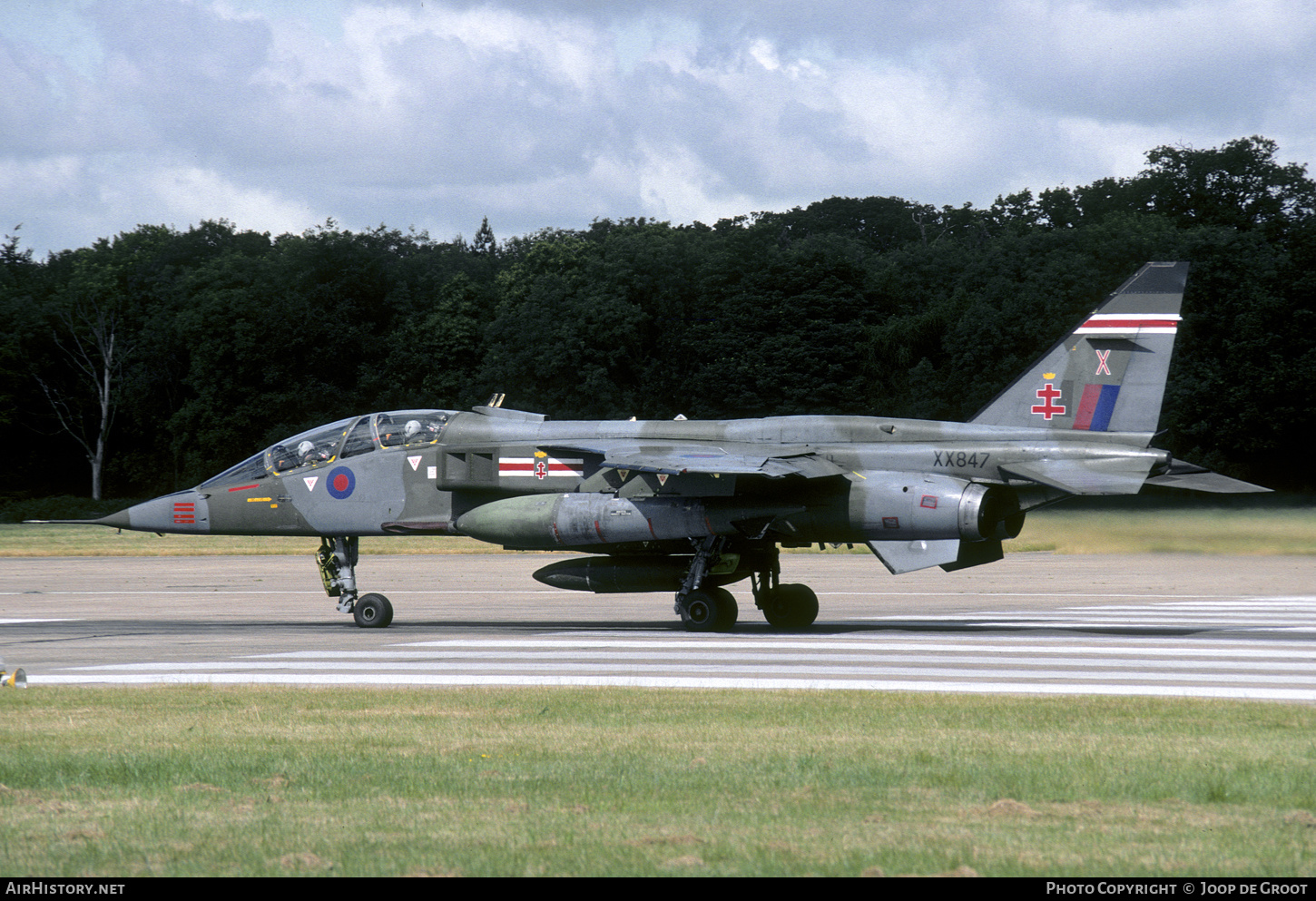 Aircraft Photo of XX847 | Sepecat Jaguar T2A | UK - Air Force | AirHistory.net #542050