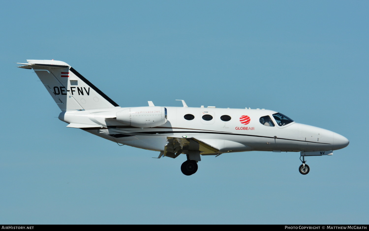 Aircraft Photo of OE-FNV | Cessna 510 Citation Mustang | GlobeAir | AirHistory.net #542054