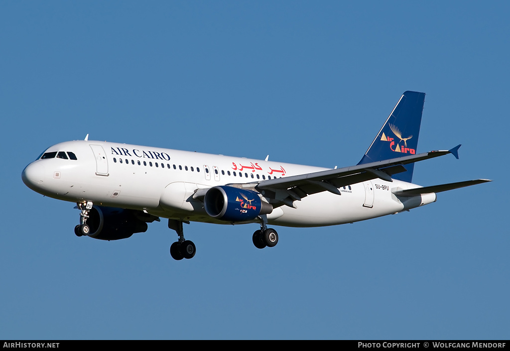 Aircraft Photo of SU-BPU | Airbus A320-214 | Air Cairo | AirHistory.net #542063