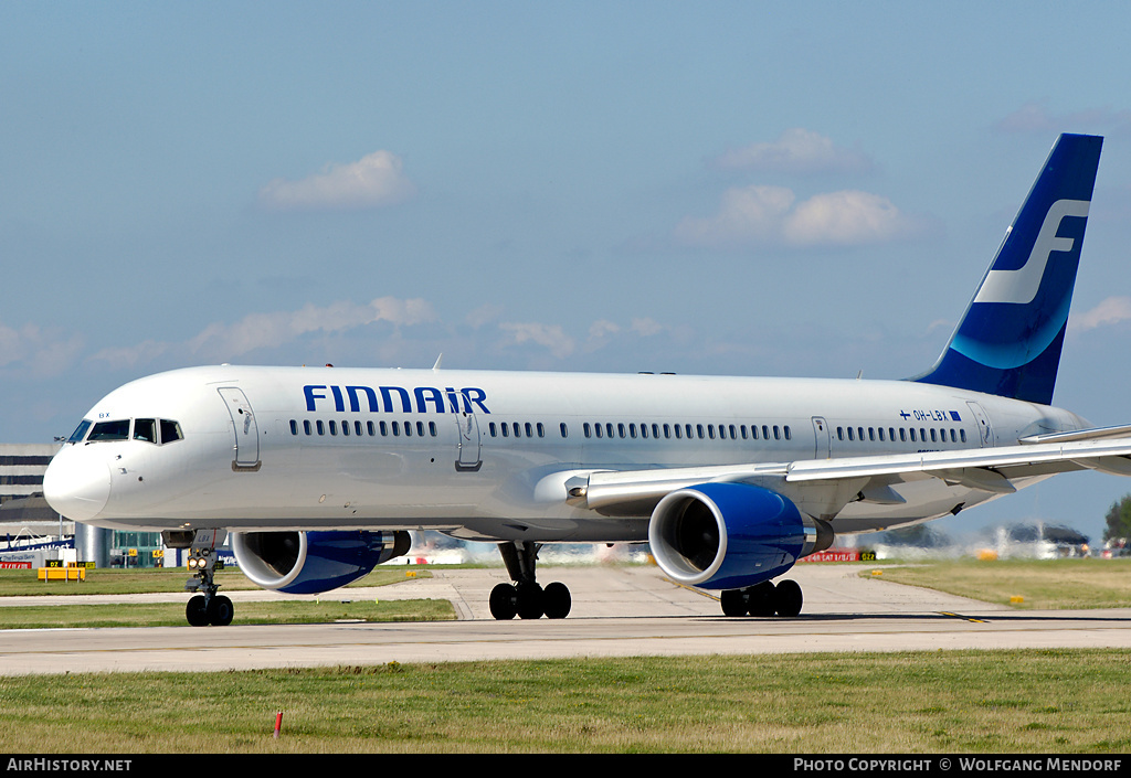 Aircraft Photo of OH-LBX | Boeing 757-2Q8 | Finnair | AirHistory.net #542072