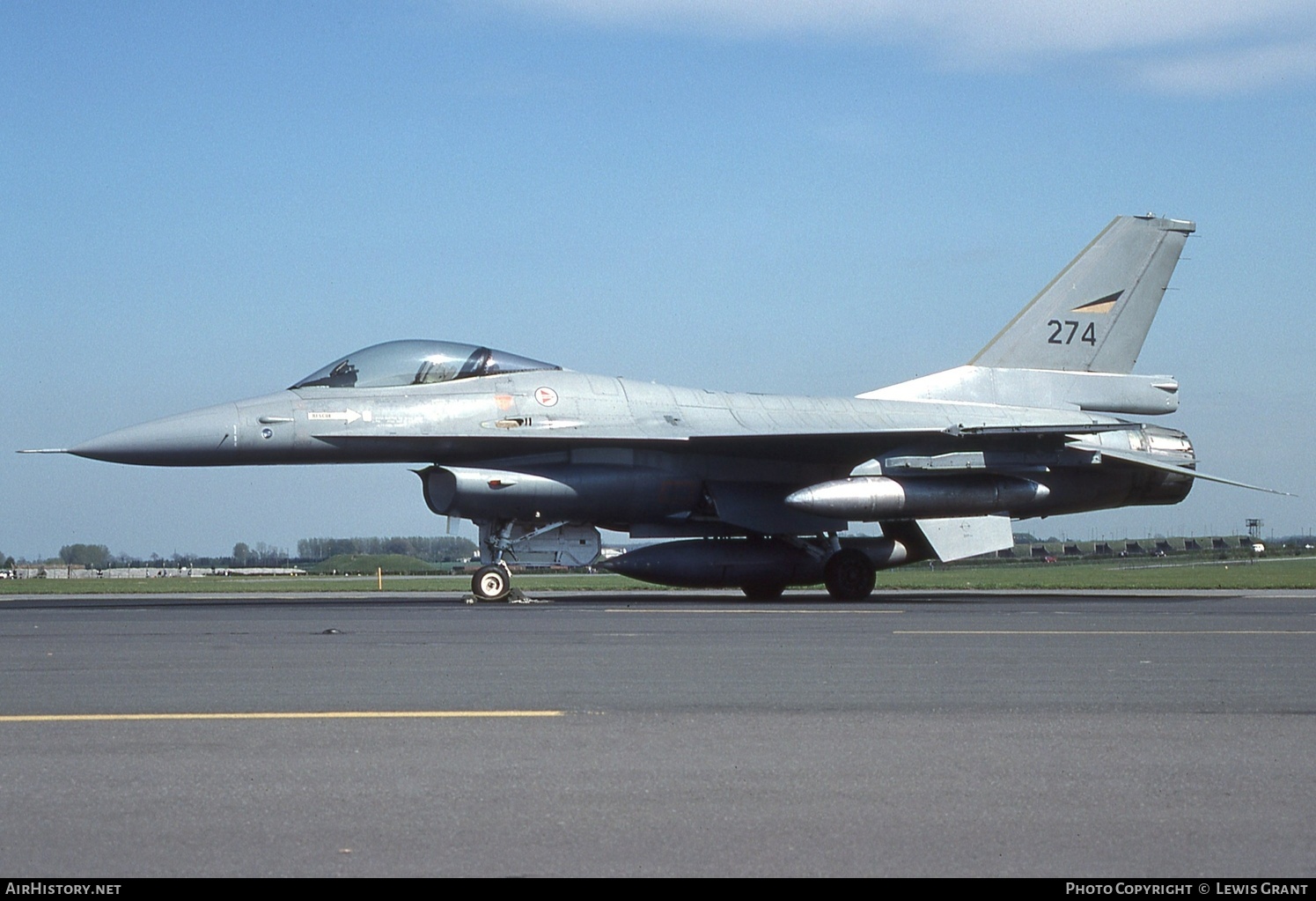 Aircraft Photo of 274 | General Dynamics F-16A Fighting Falcon | Norway - Air Force | AirHistory.net #542075