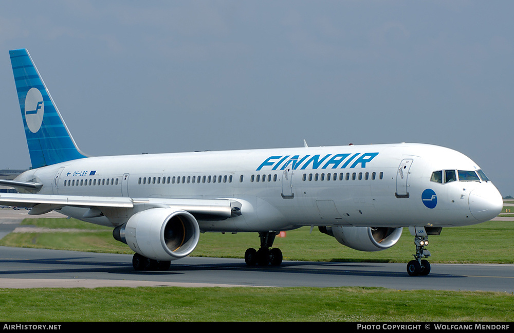 Aircraft Photo of OH-LBR | Boeing 757-2Q8 | Finnair | AirHistory.net #542077