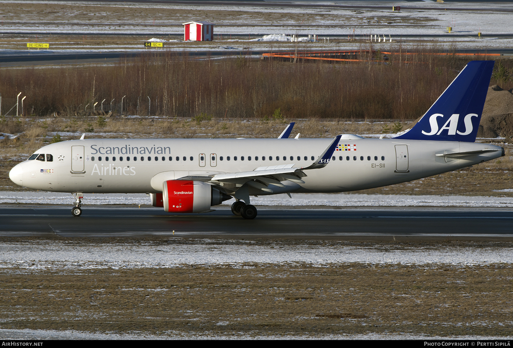 Aircraft Photo of EI-SII | Airbus A320-251N | Scandinavian Airlines - SAS | AirHistory.net #542106