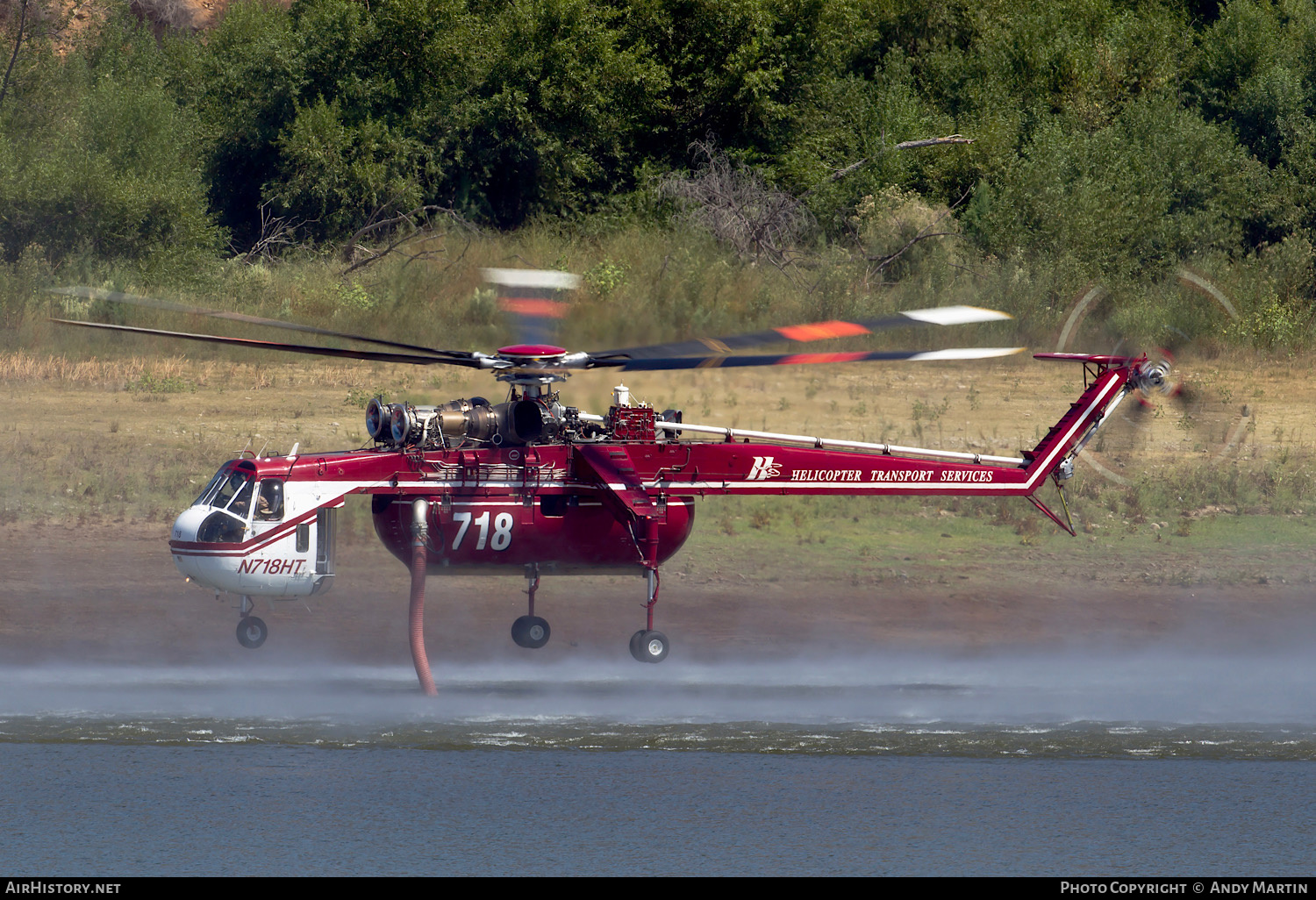 Aircraft Photo of N718HT | Sikorsky CH-54B Tarhe (S-64B) | HTS - Helicopter Transport Services | AirHistory.net #542115