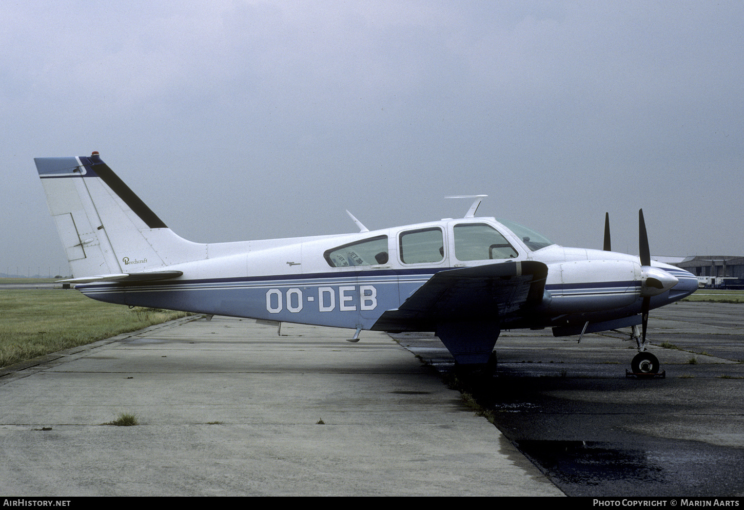 Aircraft Photo of OO-DEB | Beech 95-B55 Baron | AirHistory.net #542133