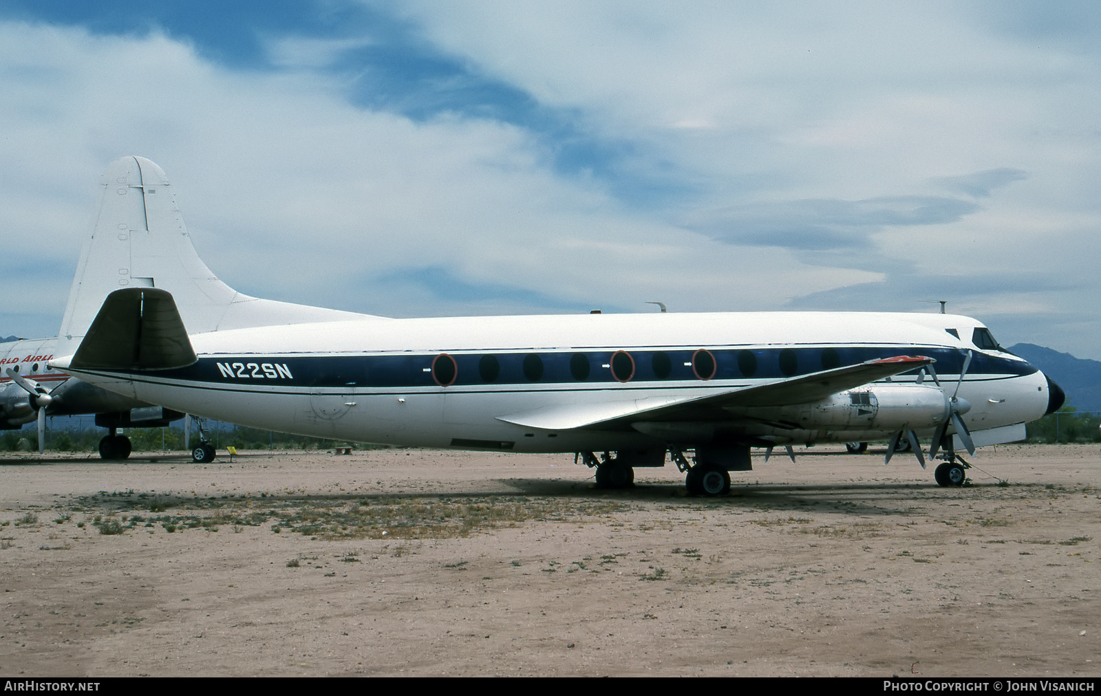 Aircraft Photo of N22SN | Vickers 744 Viscount | AirHistory.net #542138