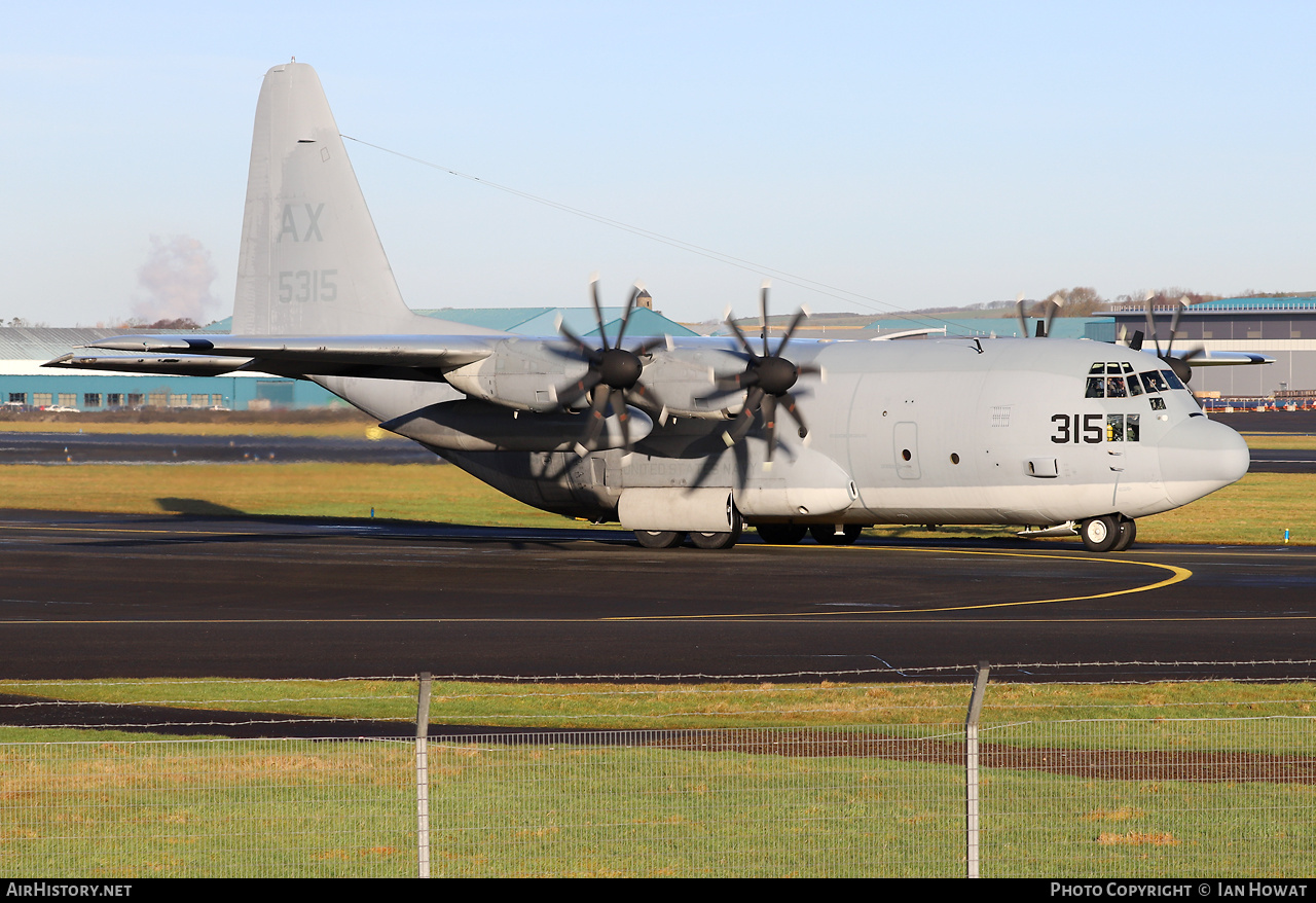 Aircraft Photo of 165315 / 5315 | Lockheed C-130T Hercules (L-382) | USA - Navy | AirHistory.net #542152