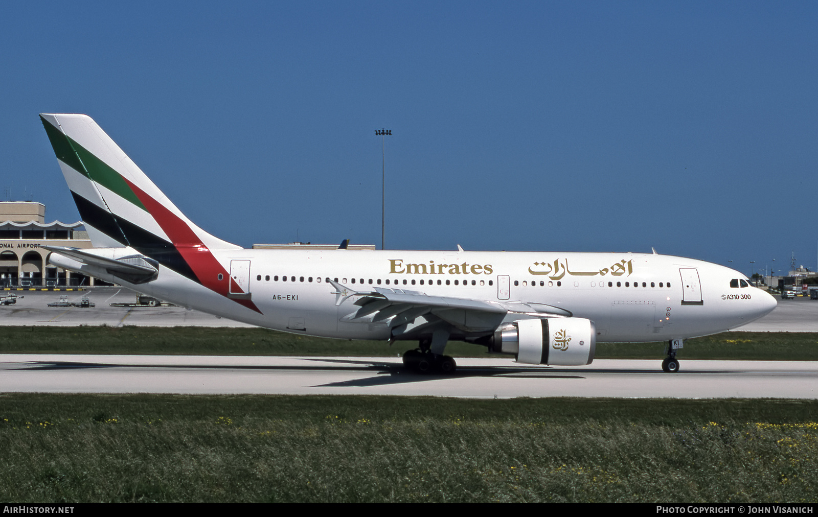 Aircraft Photo of A6-EKI | Airbus A310-308 | Emirates | AirHistory.net #542162